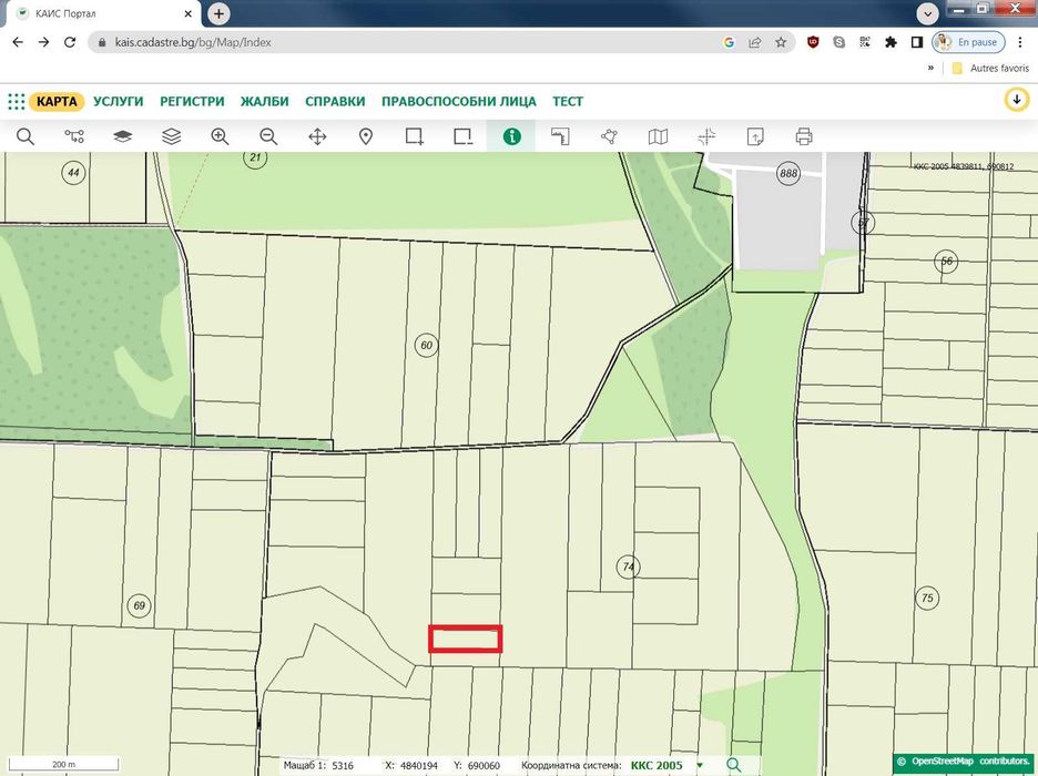 ПОЗЕМЛЕН ИМОТ 4209 кв.м в  с. ЛОМНИЦА, общ. Добричка