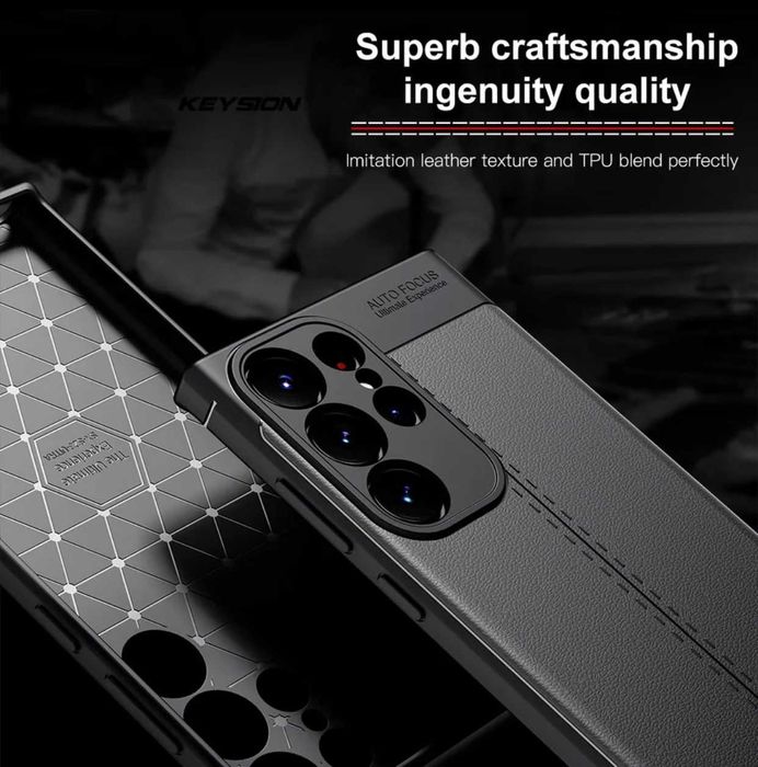 Husa Antisoc model tip PIELE Samsung Galaxy S24 / S24 Plus / S24 Ultra