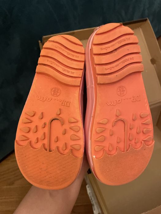 Сапоги резиновые для девочки