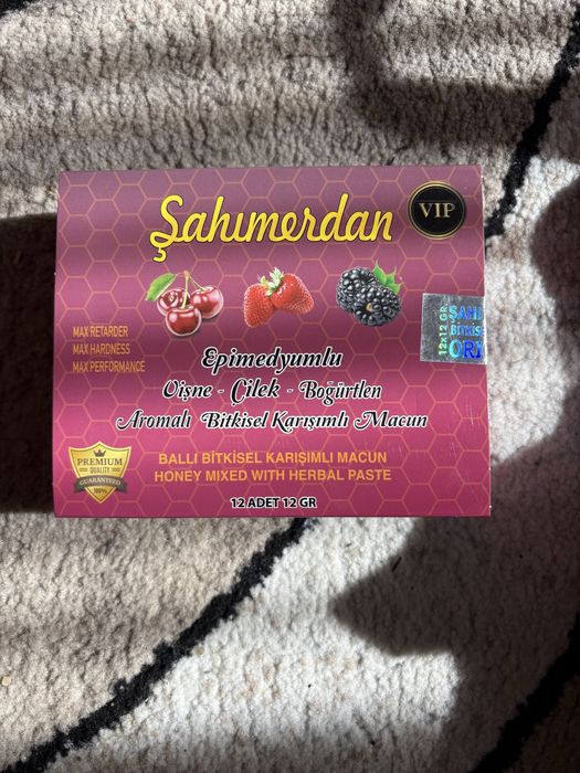 Macun Şahmerdan VIP – Miere cu plante pentru energie și performanță