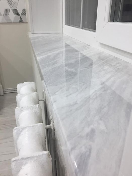 Установка Подоконника