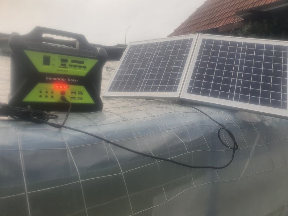 Generator Solar de Curent cu Panou Solar/Excursii