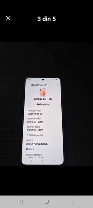 Samsung galaxy S 21 5g