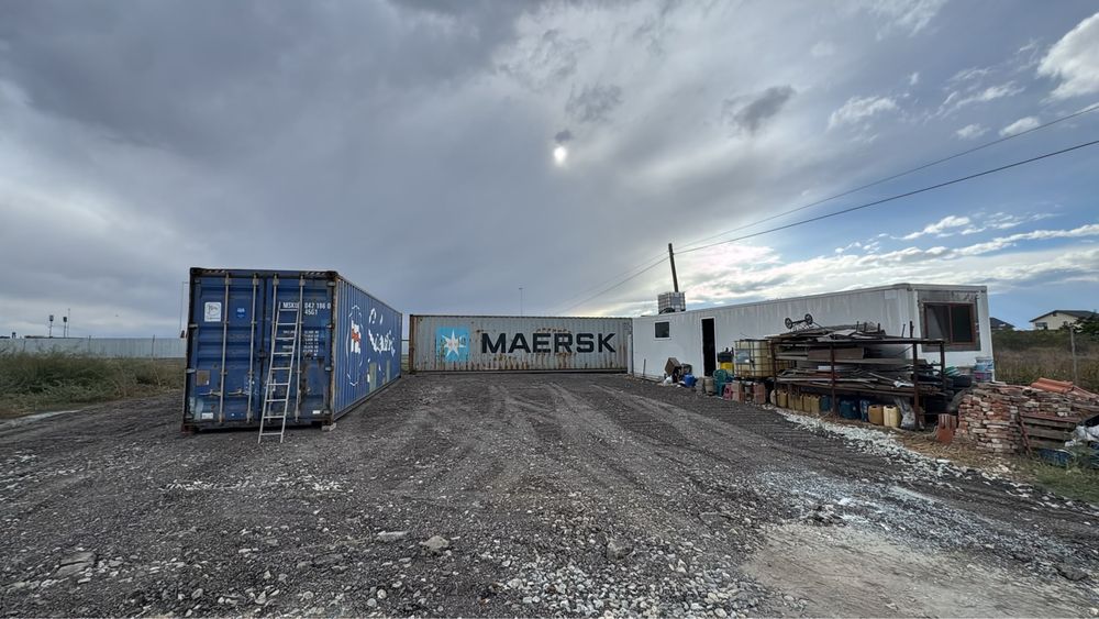 Spații de depozitare în containere maritime – Ovidiu, Constanța