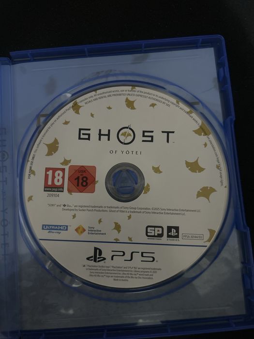 Продам диск Ghost of Yotei