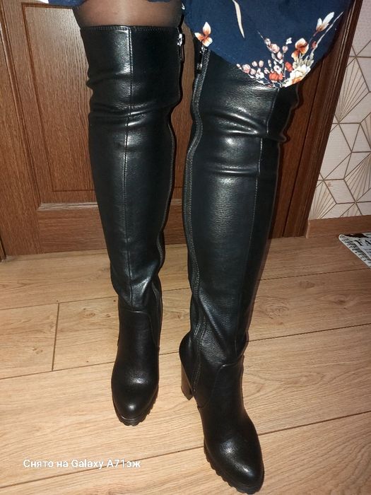 Продам сапоги ботфорты