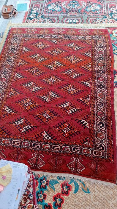 Кілем түркімен  қой, түйе жүнінен