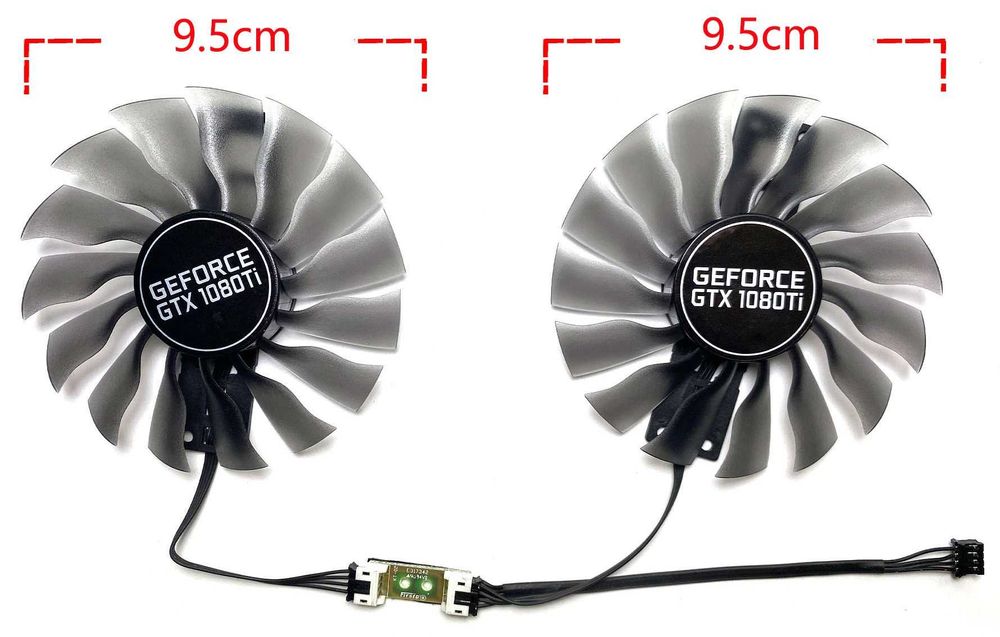 Вентилатор за видео карта PALIT JetStream GameRock GTX 1070 Ti 1080 Ti