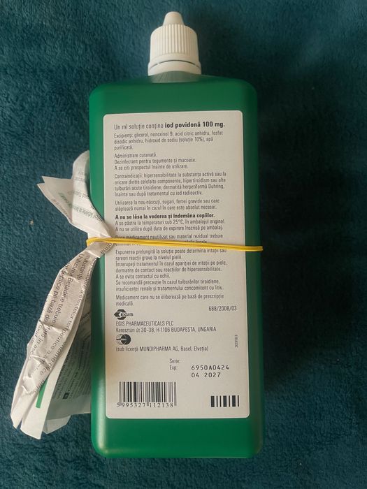Betadina soluție cutanată
