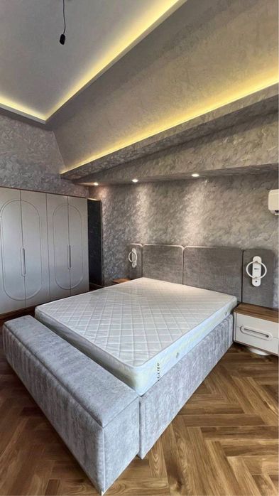 Кровать матрас одинарный двухьярусная мягкая двухспальная и в наличи