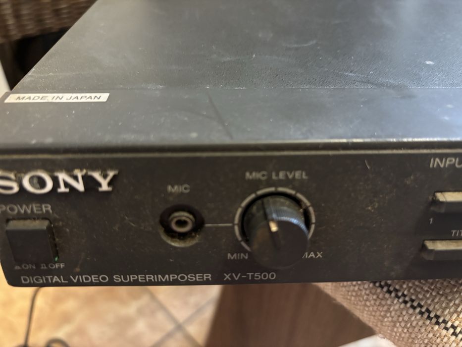 Vintage Sony digital video