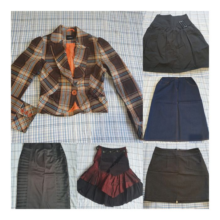 Женские юбки, пиджак