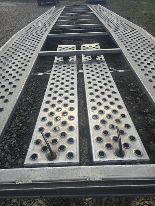 Trailer dublu full aluminiu 640kg