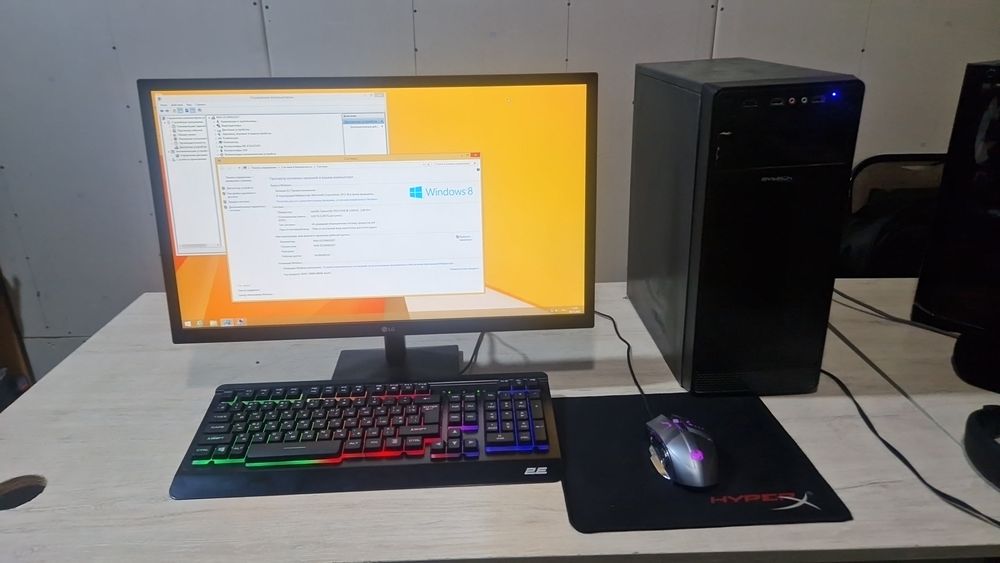 Комплект компютер+ 19монитор lg