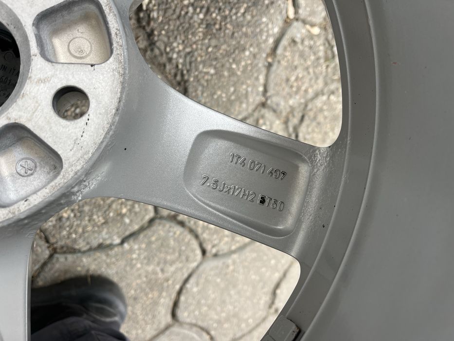 Jante aliaj 5x112mm, anvelope vara 225/45 R17 VW Golf 5/6/7/8 Touran Eos Jetta Caddy, Seat, Skoda, Audi A3