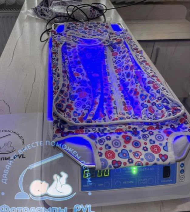 Фотолампы от желтушки