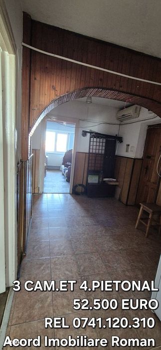 3 camere , pietonal Ștefan cel Mare