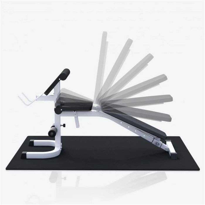 Banca Reglabila  Scott +  GREUTATI 100KG , Saltea Protectie