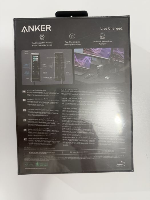 Incarcator/Docking Station Anker Prime  14in1 160W GaN AC-DC