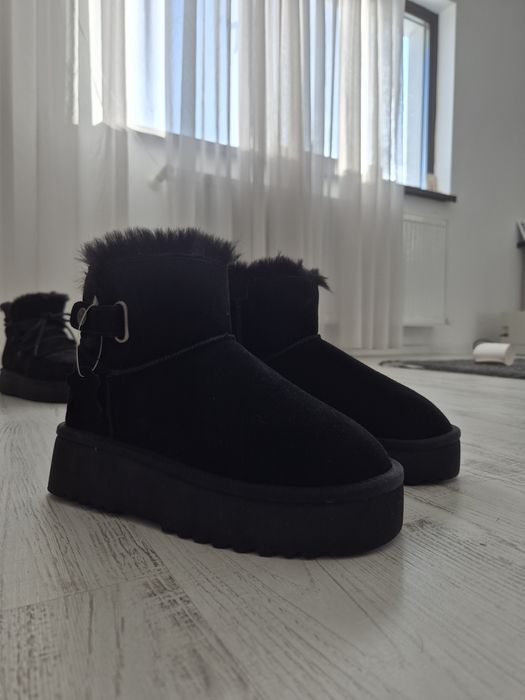 Cizme UGG mini Black/  Transport gratuit
