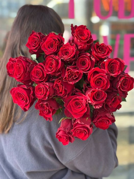 Цветы букеты розы