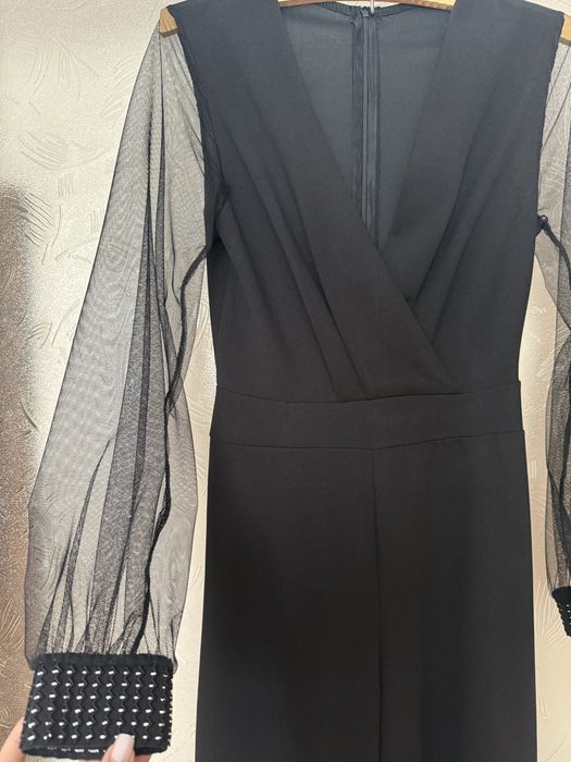 Salopetă elegantă neagră
