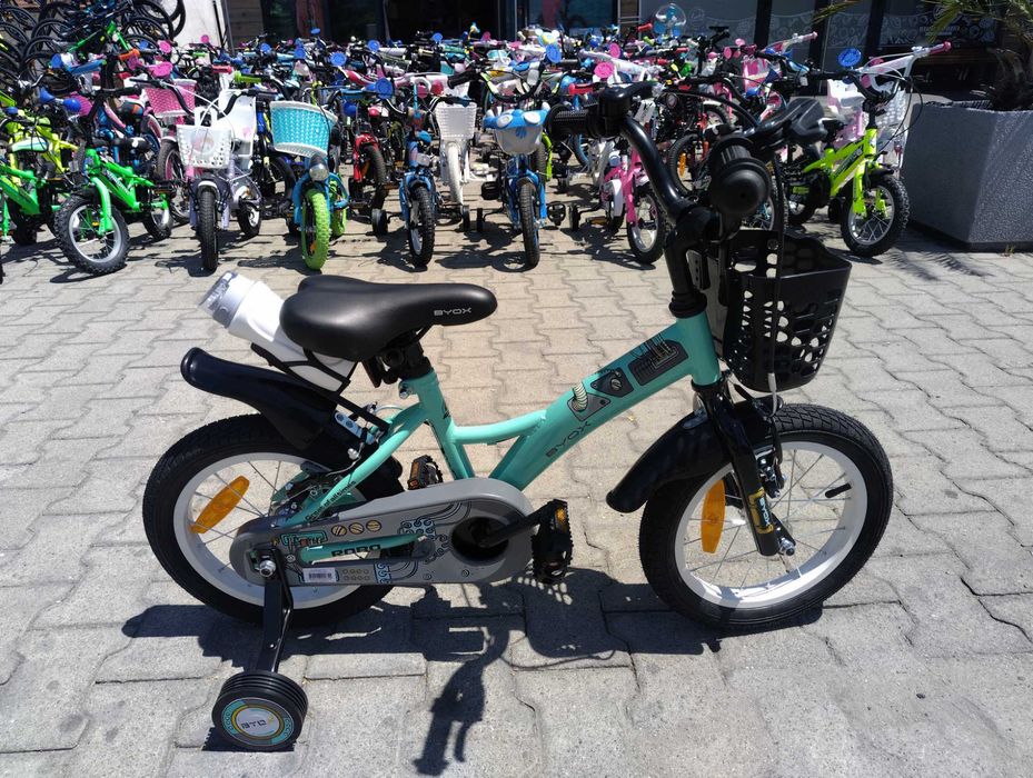 BYOX Велосипед 14" ROBO мента