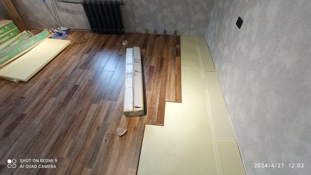 Укладка ламината и таркета . Мастер.