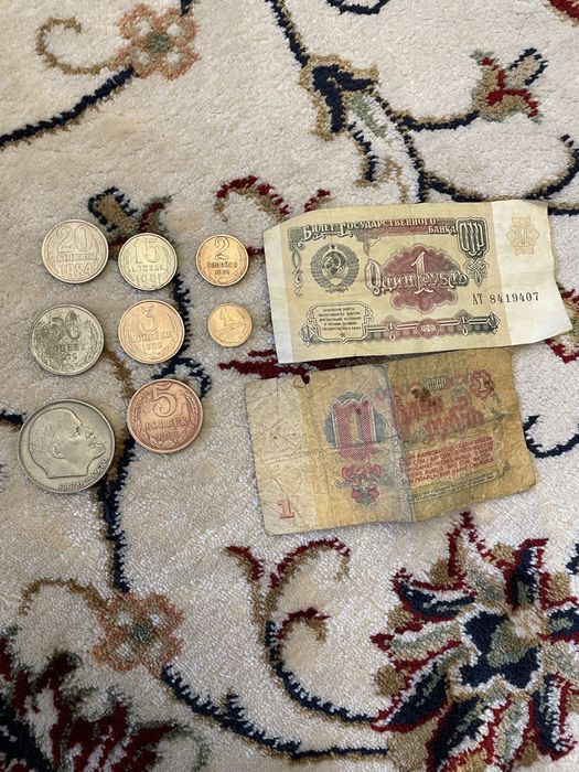 Монеты разные советские