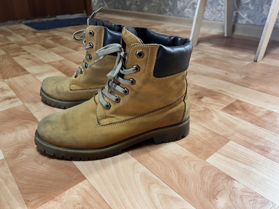 Зимние ботинки (тимберленды)
