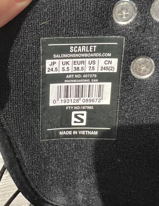 Boots Snowboard Salomon