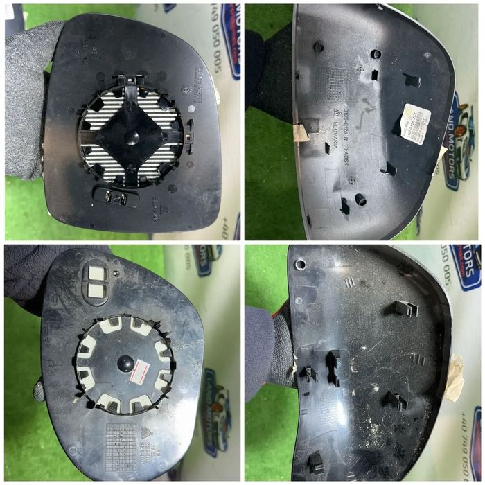 CARCASA OGLINDA (2 BUC.) + STICLA (2 BUC.) NISSAN JUKE 2010-2019 / SUZUKI SX4 2006-2013 /  COD OEM 3105-012 3105-012S-ZCD / 229402 / 3101-401 / Z29407 SR1400 (5F2)
