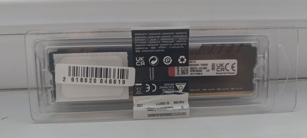 DDR4 16Gb для пк
