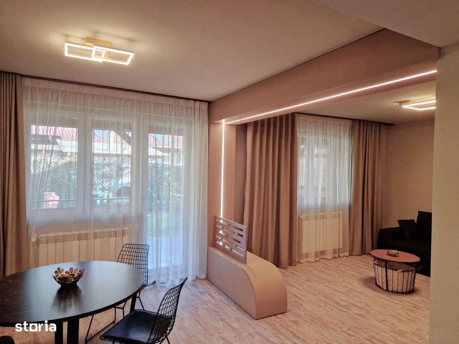 De inchiriat: vila 4 camere renovata | Complex Azur Pipera | Gradina