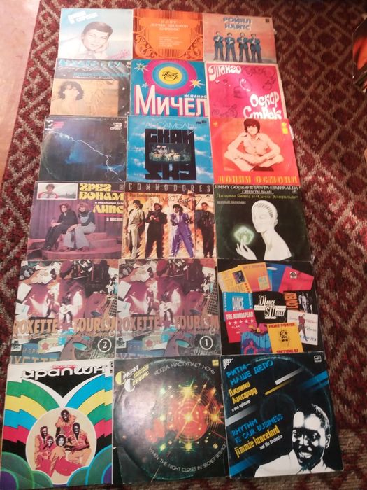 Пластинки зарубежных исполнителей Смотрите8 фото Читайте описании