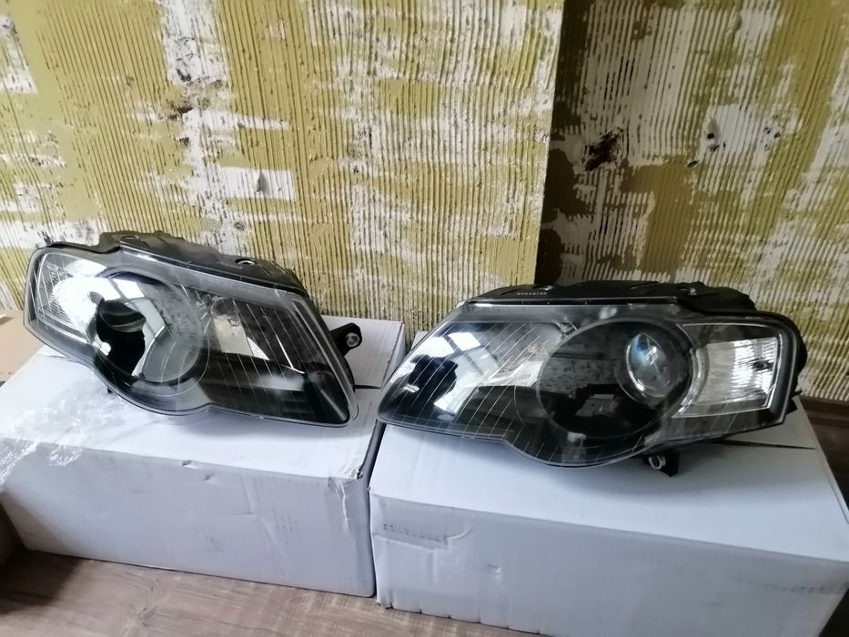Пасат 6 фарове черни VW Passat VI black фар нови Фолксваген пасат 05 -
