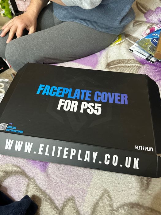 Carcasa/ Skin PS5 rosu/visiniu nou