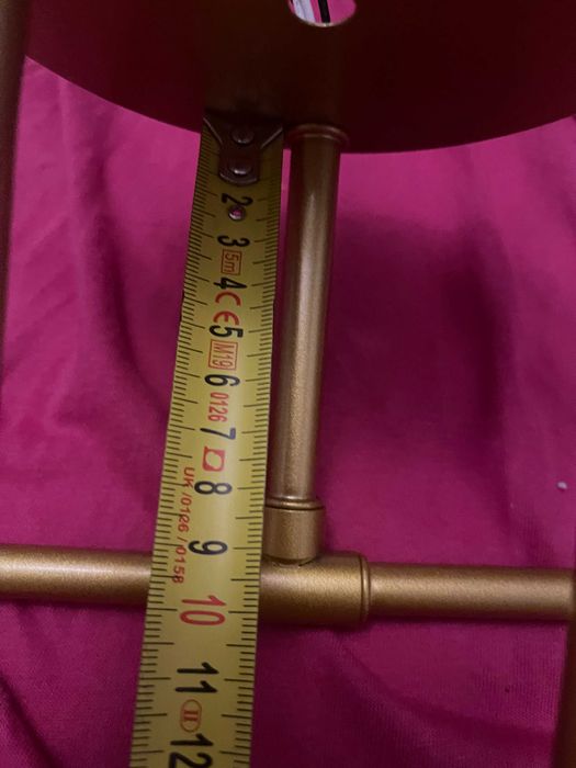 ustra, noua, 6 becuri, aurie