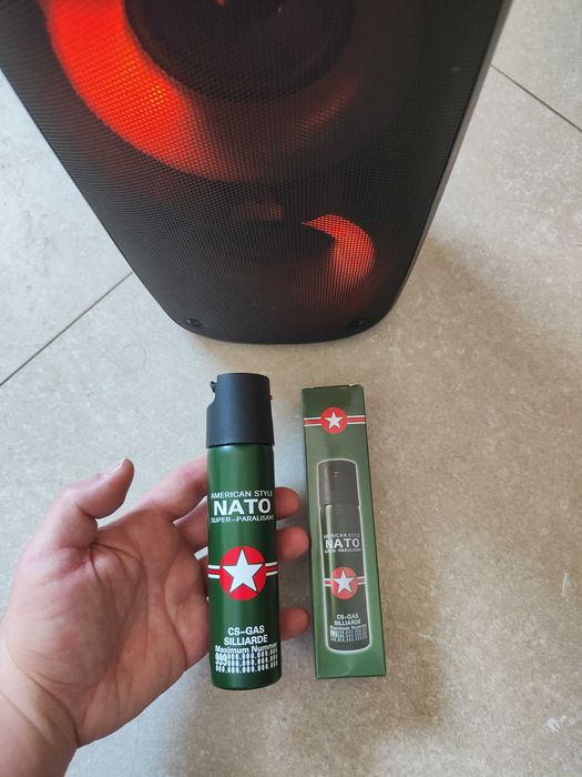 Spray Nato 110ml X2 ( set 2 buc Spray Piper) spray autoapărare