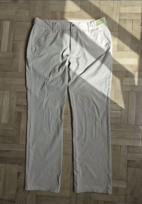 Pantaloni Eleganți Bărbați Calvin Klein - 100% Lână Pură - M