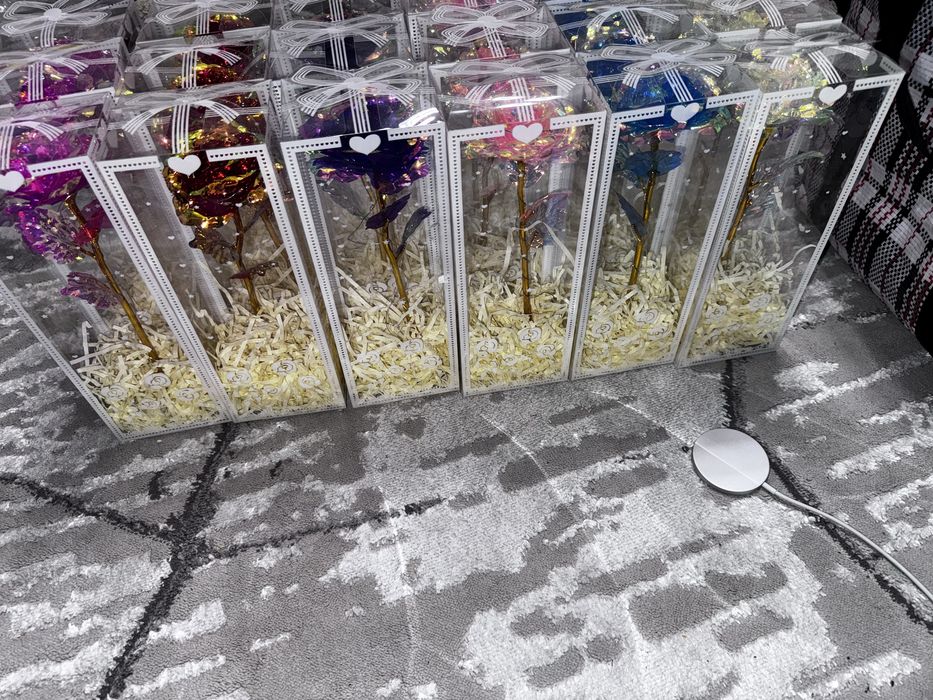 Роза в подарочной коробке