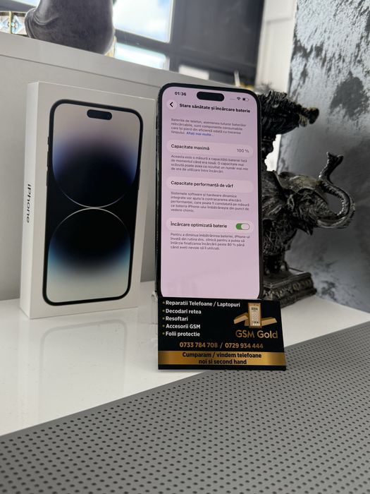 Vand iphone 14 pro max de 1Tb baterie 100%