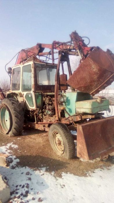 трактор юмз 6кл, грейфер.