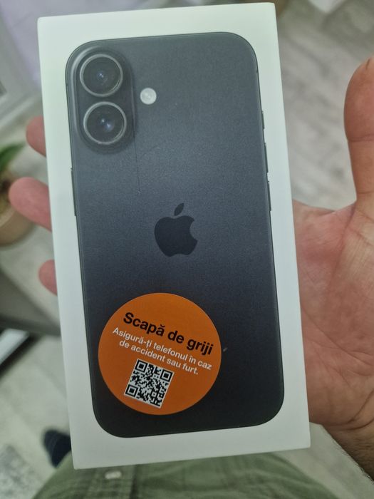 iPhone 16 Black 128GB NOU! SIGILAT! NEACTIVAT!