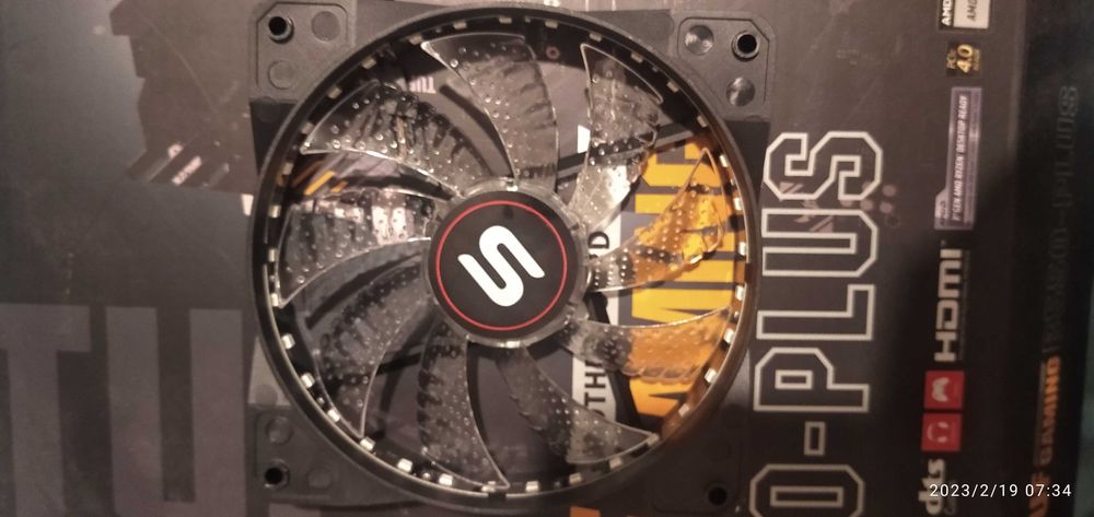 Ventilator Cooler - nou - carcasa PC  120 x 120 verde - rosu