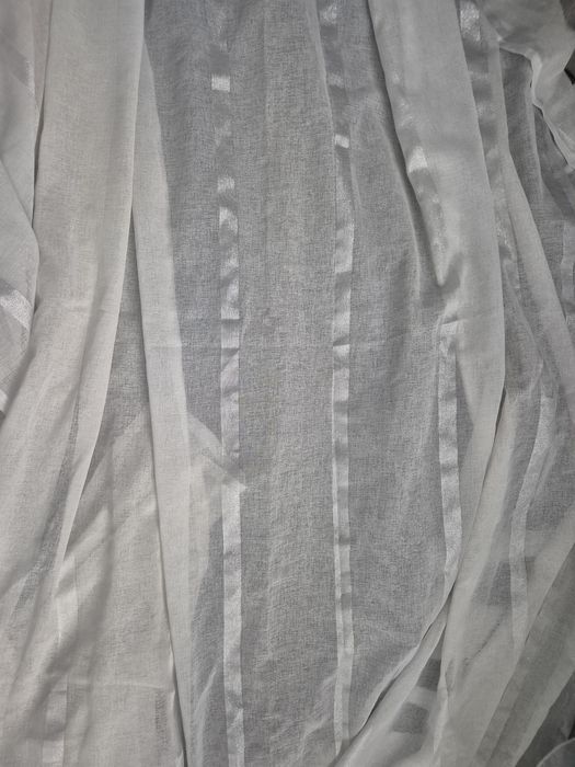Perdea alba 400 x 260 cm