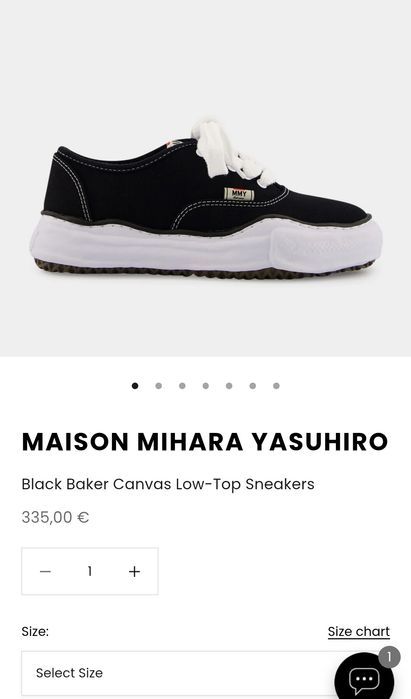 Мъжки кецове MAISON MIHARA YASUHIRO (42) 120€