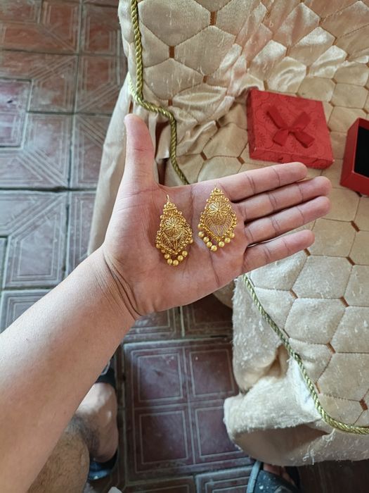 Серьги женские золотые