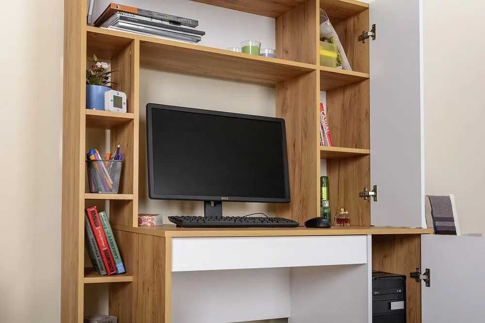 Письменный стол «Комфорт 12.71» — надёжность, стиль и комфорт YANA ECO