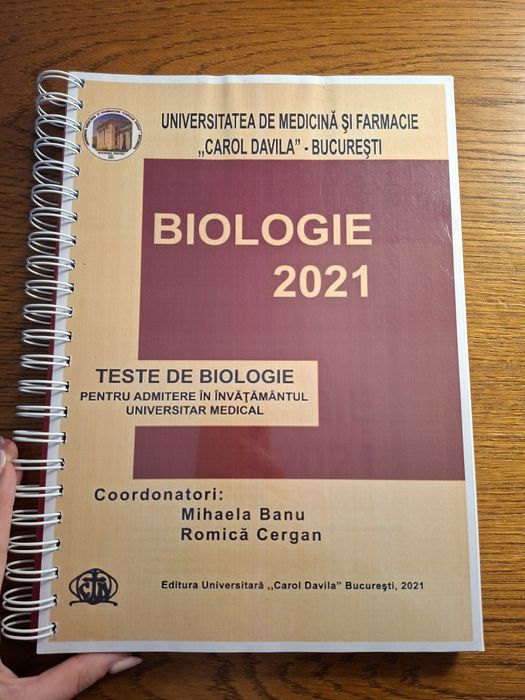 Culegeri UMFCD biologie